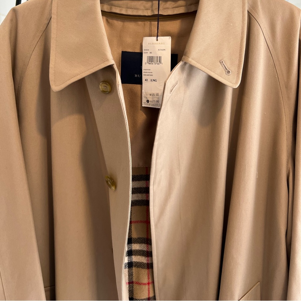 Burberry Tan Trench Coat - Picture 2 of 13